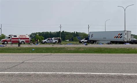 Canada police say bus carrying seniors did not have the right of way in crash that killed 15